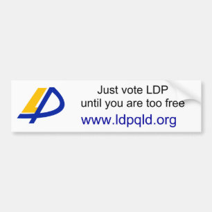 Australischer LDP Autoaufkleber