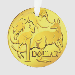 Australischer Münzschmuck Ornament