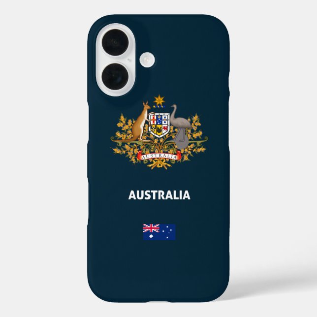 Australischer Pass Case-Mate iPhone Hülle (Rückseite)
