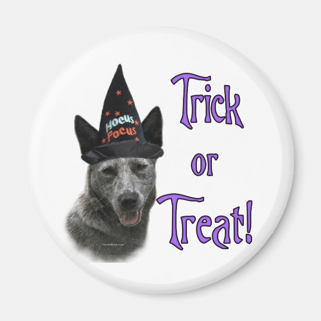 Australischer Rind Dog Trick Magnet (Vorne)