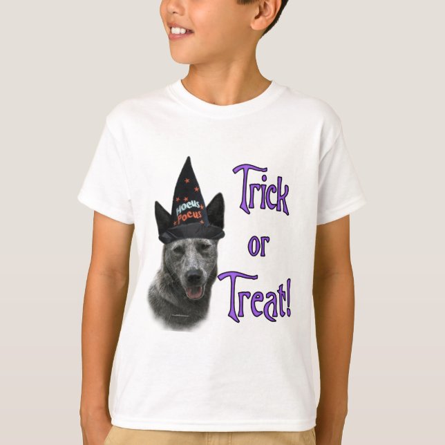 Australischer Rind Dog Trick T-Shirt (Vorderseite)