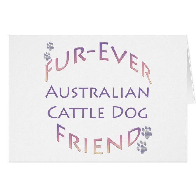 Australischer Rinder Dog Furever (Vorderseite (Horizontal))