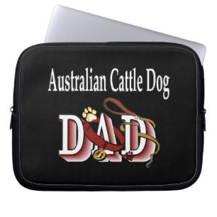 Australischer Rinder-Hund-Vater Laptopschutzhülle