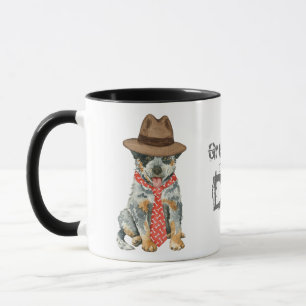 Australischer Rinder-Hund-Vater Tasse