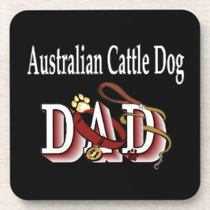 Australischer Rinder-Hund-Vater Untersetzer