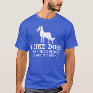 Australischer Rinder Hunde Hölzer Welpen Eigentüme T-Shirt