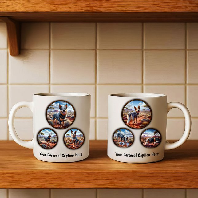Australischer Rinderhund 6-Image Coffee Tasse Desi (Von Creator hochgeladen)