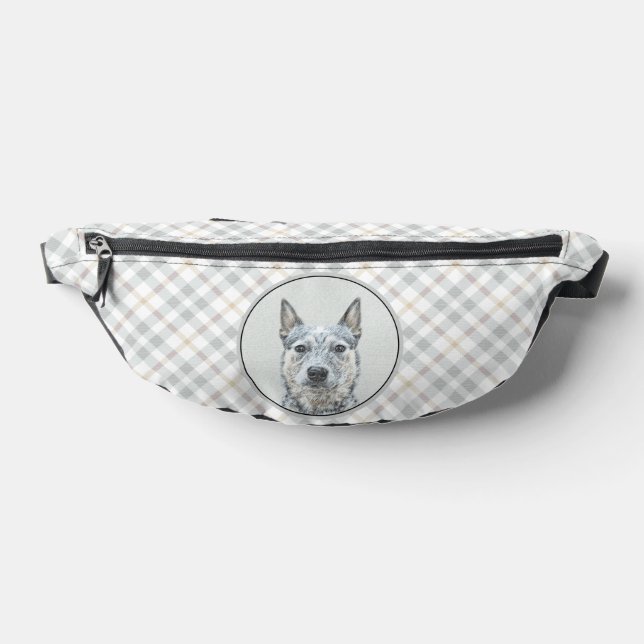 Australischer Rinderhund Blue Heeler Original Hund Bauchtasche (Ablage )