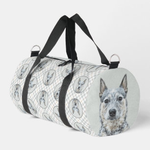 Australischer Rinderhund Blue Heeler Original Hund Duffle Bag