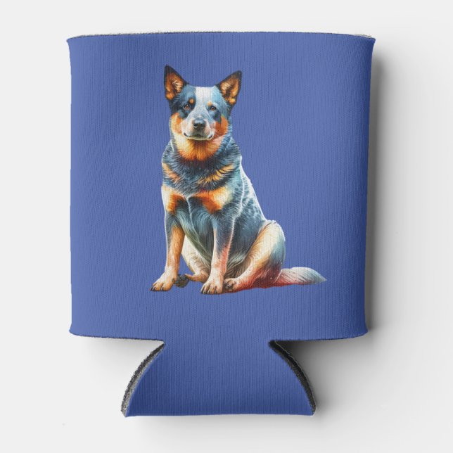 Australischer Rinderhund Dosenkühler (Vorderseite)