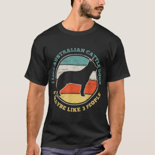Australischer Rinderhund Funny Vintag T-Shirt
