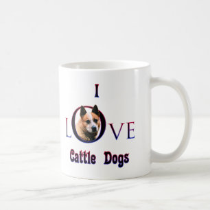 Australischer Rinderhund I-Liebe Kaffeetasse