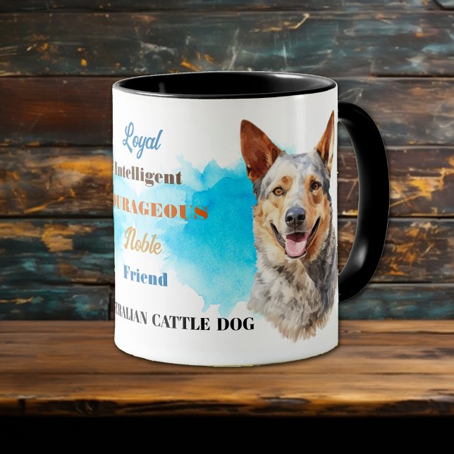 Australischer Rinderhund Loyal Friend Tasse (Von Creator hochgeladen)