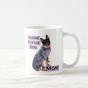 Australischer Rinderhund Mama 4 Kaffeetasse