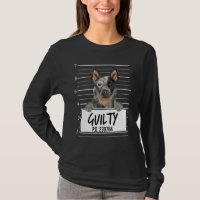 Australischer Rinderhund Mugshot Guilty Dog