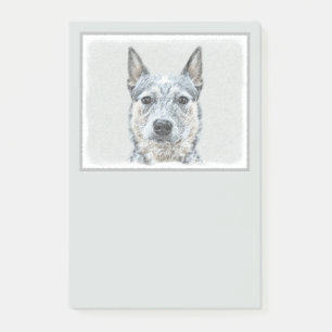 Australischer Rinderhund - Niedliche Original Dog  Post-it Klebezettel