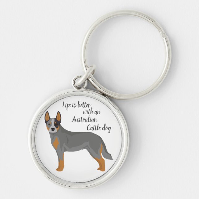 Australischer Rinderhund Schlüsselanhänger (Vorne)