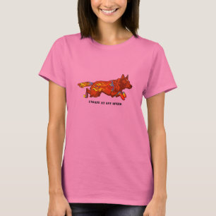 Australischer Rinderhund - Unsicher in jedem Speed T-Shirt