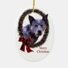 Australischer Rinderhund Weihnachtsgeschenke Ornam Keramik Ornament