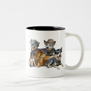 Australischer Rinderhund Zweifarbige Tasse