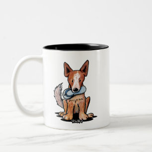 Australischer Rinderhund Zweifarbige Tasse