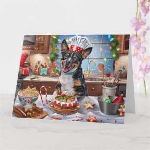 Australischer Rinderurlaub Backen Weihnachten Karte