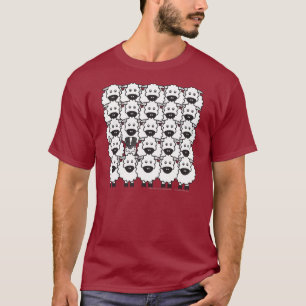 Australischer Schäfer in den Schafen T-Shirt