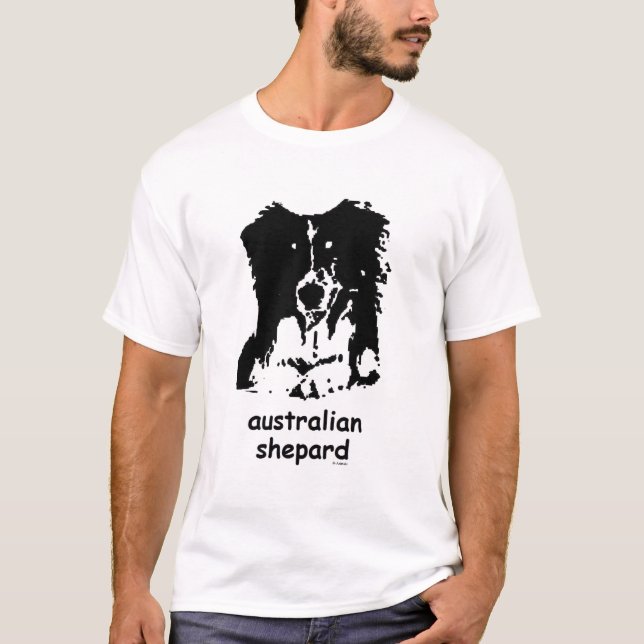 Australischer Schäfer T-Shirt (Vorderseite)