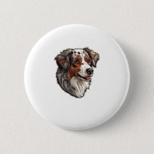 Australischer Schäferhund 1 Button