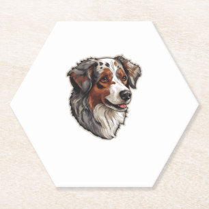 Australischer Schäferhund 1 Untersetzer
