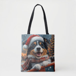 Australischer Schäferhund Achterbahn Weihnachten