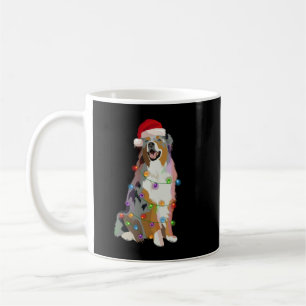Australischer Schäferhund Aussi Christmas Lights X Kaffeetasse
