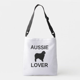 Australischer Schäferhund Aussie Liebhaber Tragetaschen Mit Langen Trägern