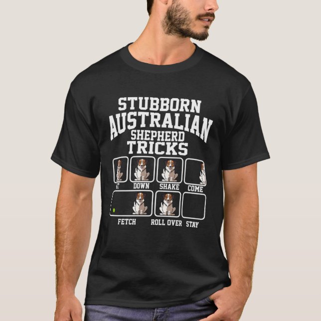 Australischer Schäferhund Australischer Aussie T-Shirt (Vorderseite)