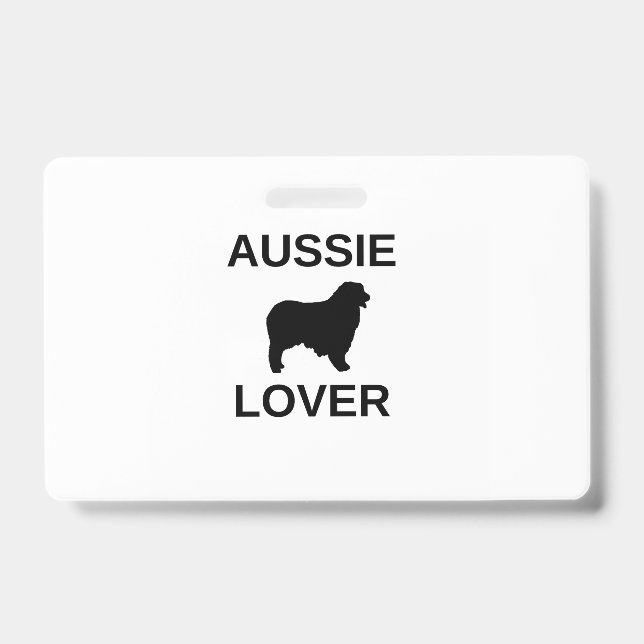 Australischer Schäferhund Ausweis (Vorderseite)