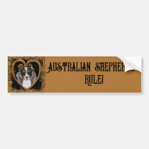 Australischer Schäferhund   Autoaufkleber