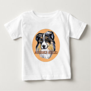 AUSTRALISCHER SCHÄFERHUND BABY T-SHIRT
