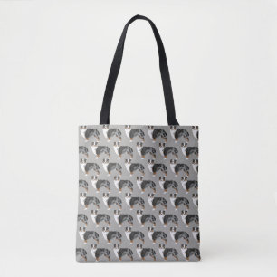 Australischer Schäferhund Blue Merle Tote Bag