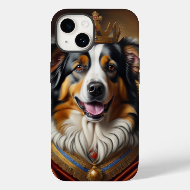 Australischer Schäferhund Case-Mate iPhone Hülle (Rückseite)