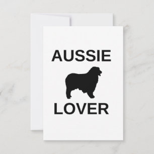 Australischer Schäferhund Dankeskarte