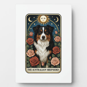 Australischer Schäferhund Fotoplatte