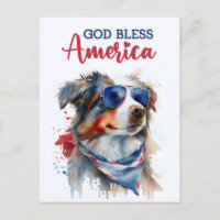Australischer Schäferhund, Gott segne Amerika Post