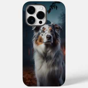 Australischer Schäferhund Halloween Beängstigend Case-Mate iPhone 14 Pro Max Hülle