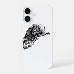Australischer Schäferhund-Handyhülle mit Über-die- iPhone 16 Hülle