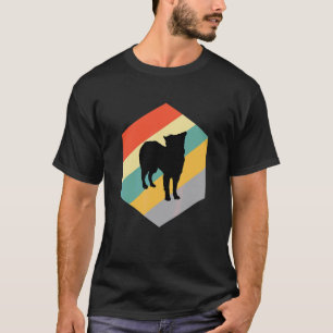 Australischer Schäferhund Husky Hund Vintage-Desig T-Shirt