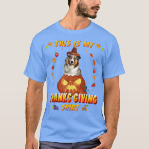 Australischer Schäferhund in Pumpkin Das ist mein T-Shirt