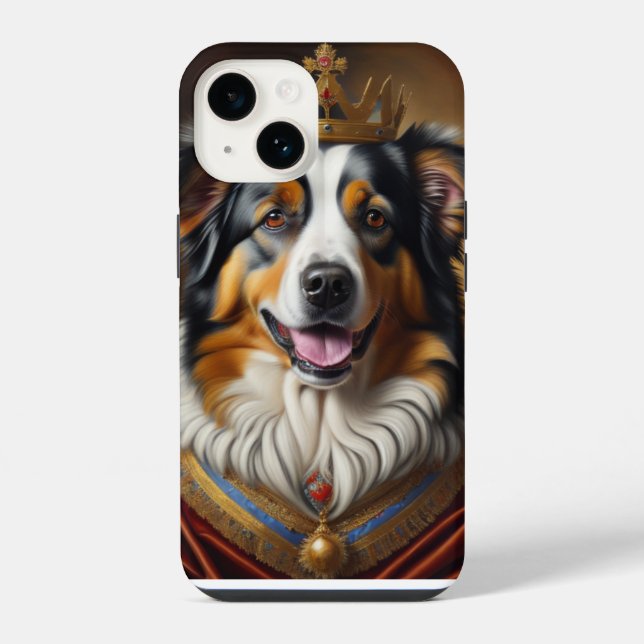Australischer Schäferhund iPhone Hülle (Rückseite)