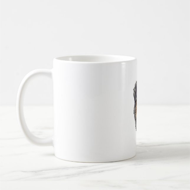 Australischer Schäferhund Kaffeetasse (Links)