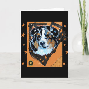 AUSTRALISCHER SCHÄFERHUND KARTE