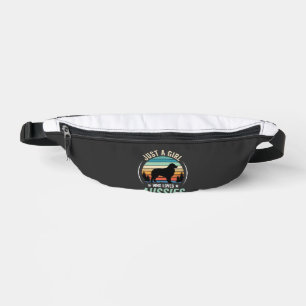 Australischer Schäferhund Liebhaber Retro Sonnenun Bauchtasche